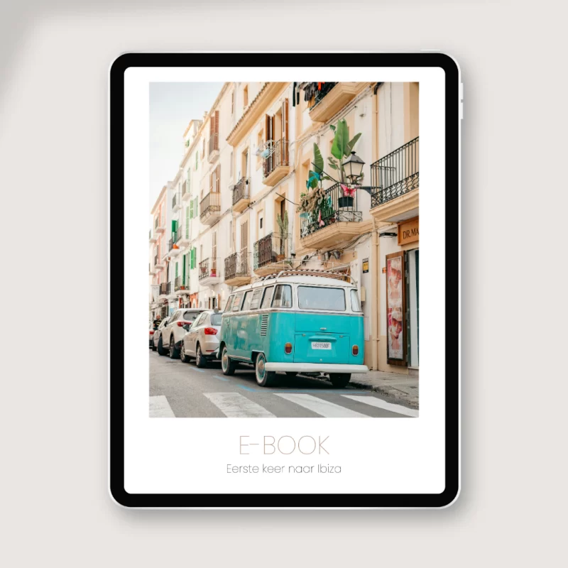 E-book De eerste keer naar Ibiza